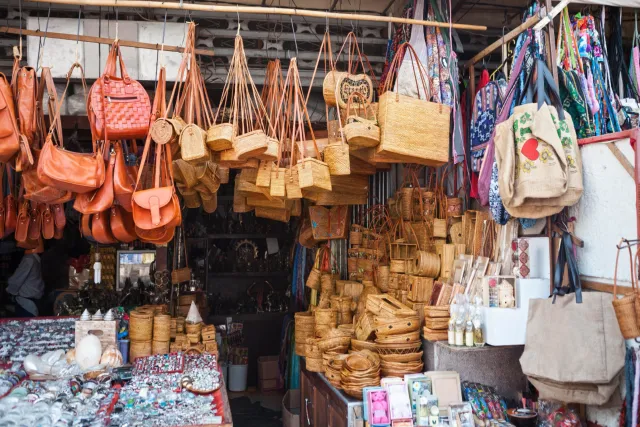 a ubud art market front